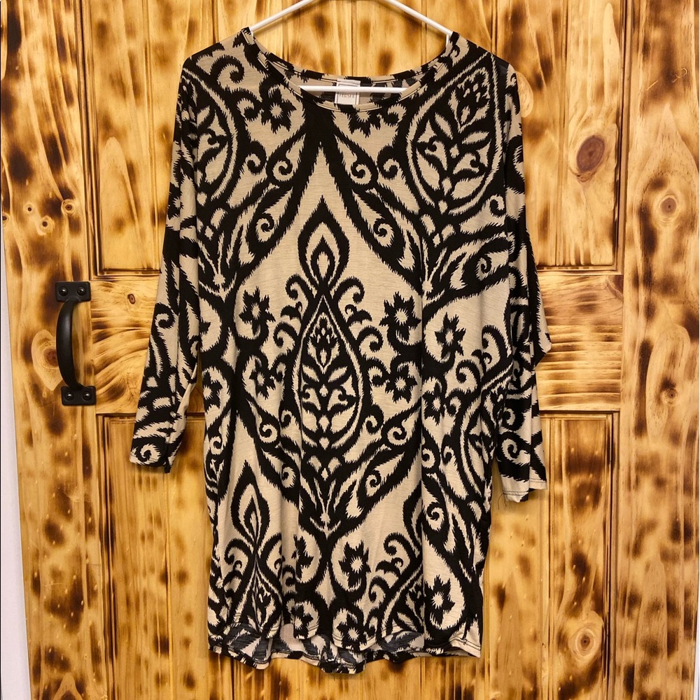 3/4 length blouse